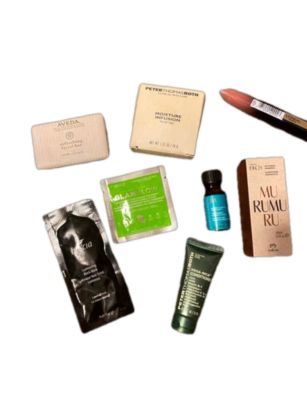 Beauty Bundle Moroccan Oil Glam Glow Peter Thomas Roth Aveda Boscia